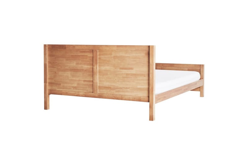Seng med lamelramme Champagnat - Lyst træ, 180x200 cm - Møbler - Senge - Sengeramme & sengestel