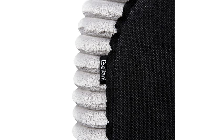 Seng med lamelramme Flayat - Grå, sort, 140x200 cm - Møbler - Senge - Sengeramme & sengestel