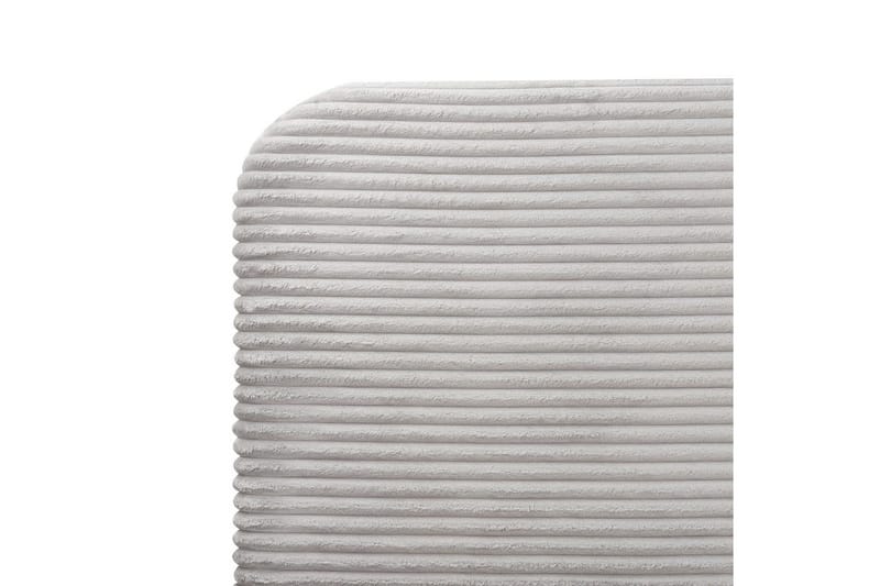 Seng med lamelramme Flayat - Grå, sort, 180x200 cm - Møbler - Senge - Sengeramme & sengestel