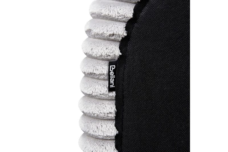 Seng med lamelramme Flayat - Grå, sort, 180x200 cm - Møbler - Senge - Sengeramme & sengestel