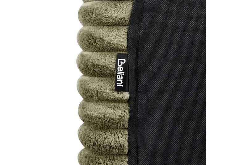 Seng med lamelramme Flayat - Grøn, Sort, 140x200 cm - Møbler - Senge - Sengeramme & sengestel