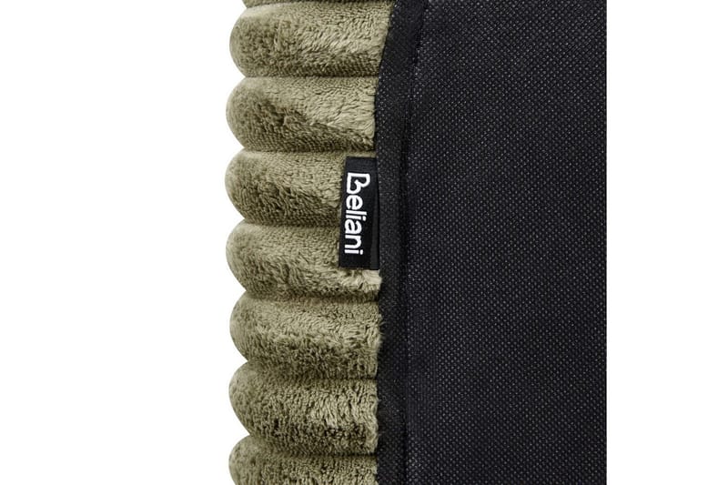 Seng med lamelramme Flayat - Grøn, Sort, 160x200 cm - Møbler - Senge - Sengeramme & sengestel