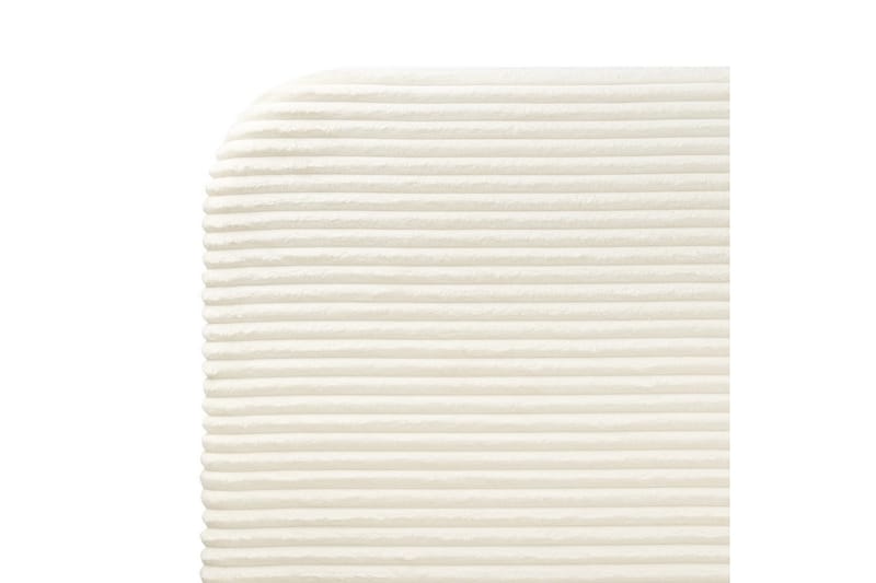 Seng med lamelramme Flayat - Hvid, Sort, 180x200 cm - Møbler - Senge - Sengeramme & sengestel