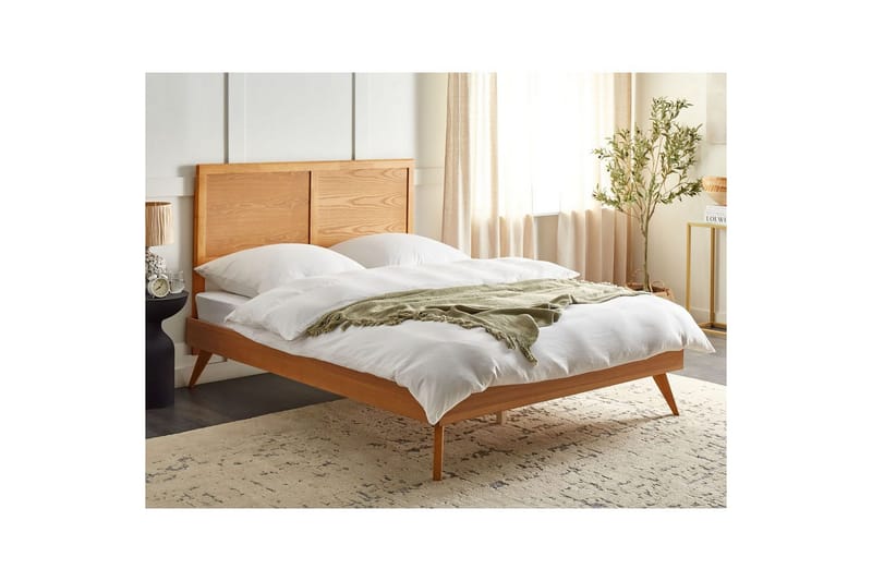 Seng med lamelramme Istres - 160x200 cm - Møbler - Senge - Sengeramme & sengestel