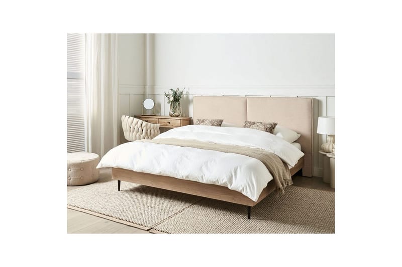 Seng med lamelramme Izernore - 160x200 cm - Møbler - Senge - Sengeramme & sengestel