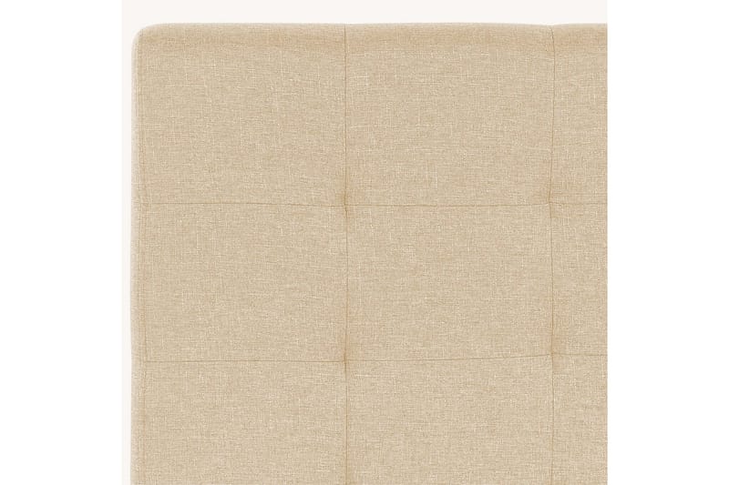 Seng med lamelramme La Rochelle - Beige, 180x200 cm - Møbler - Senge - Sengeramme & sengestel