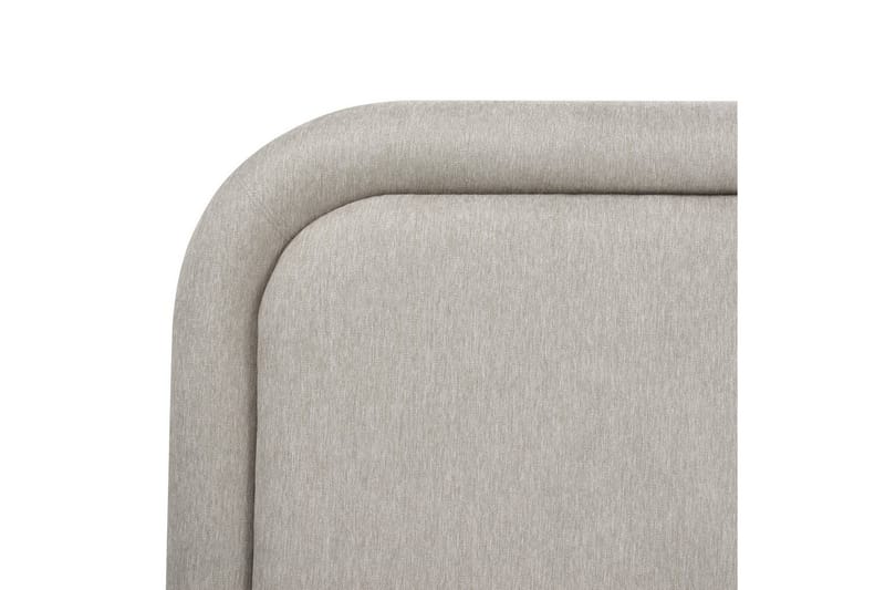 Seng med lamelramme Lavardens - Beige, sort, 160x200 cm - Møbler - Senge - Sengeramme & sengestel