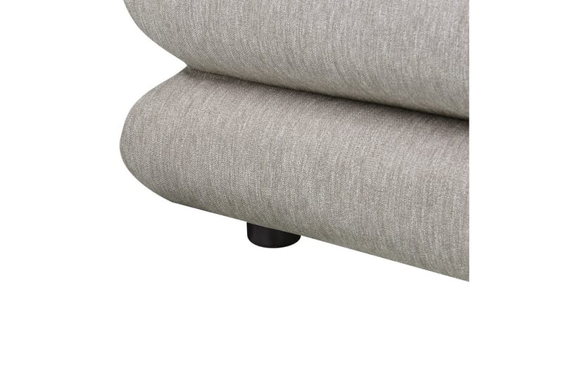 Seng med lamelramme Lavardens - Beige, sort, 160x200 cm - Møbler - Senge - Sengeramme & sengestel