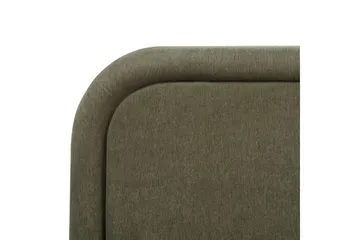 Seng med lamelramme Lavardens - Grøn, Sort, 160x200 cm - Møbler - Senge - Sengeramme & sengestel