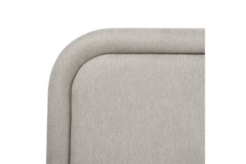 Seng med lamelramme Lavardens - Taupe, sort, 180x200 cm - Møbler - Senge - Sengeramme & sengestel