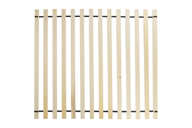 Seng med lamelramme Lestre - Grøn, sort, 160x200 cm - Møbler - Senge - Sengeramme & sengestel