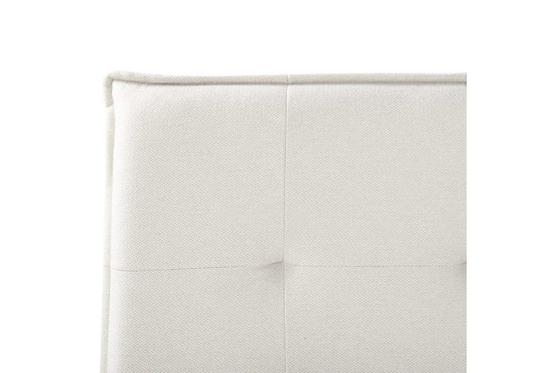 Seng med lamelramme Lestre - Hvid, Sort, 160x200 cm - Møbler - Senge - Sengeramme & sengestel