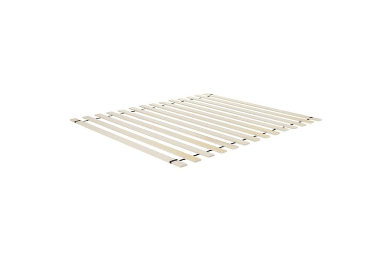 Seng med lamelramme Lestre - Taupe, sort, 160x200 cm - Møbler - Senge - Sengeramme & sengestel