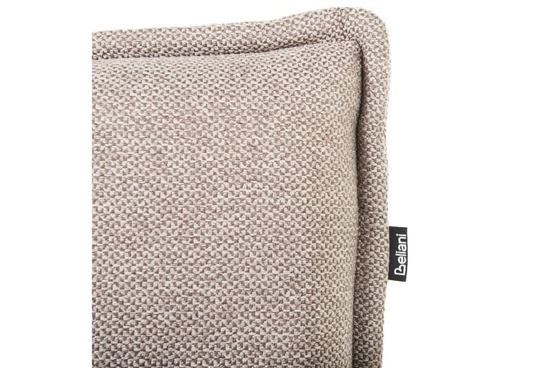 Seng med lamelramme Lestre - Taupe, sort, 180x200 cm - Møbler - Senge - Sengeramme & sengestel