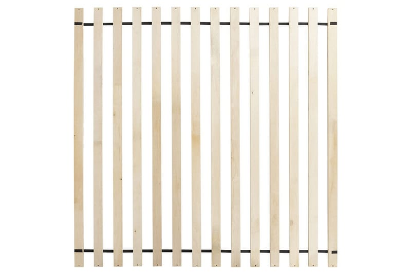 Seng med lamelramme Lestre - Taupe, sort, 180x200 cm - Møbler - Senge - Sengeramme & sengestel