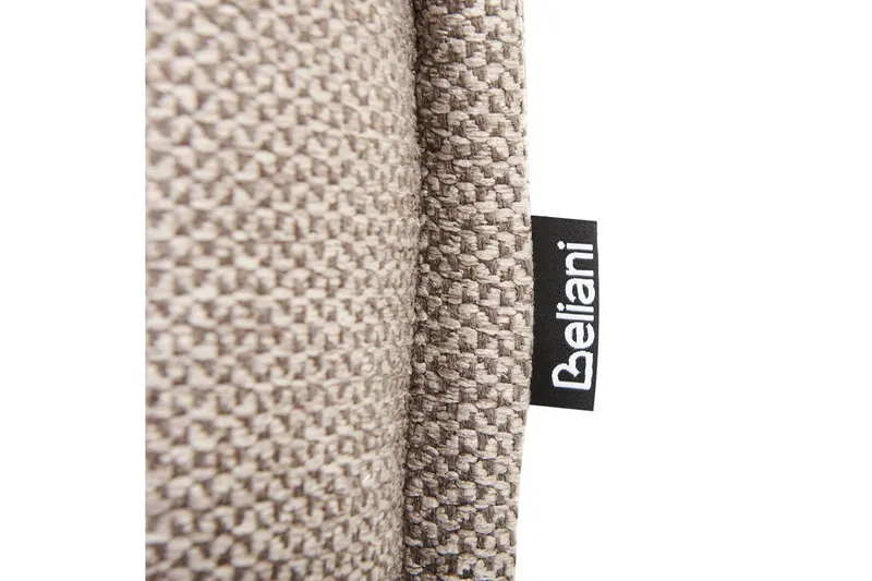 Seng med lamelramme Lestre - Taupe, sort, 180x200 cm - Møbler - Senge - Sengeramme & sengestel