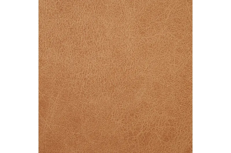 Seng med lamelramme Limanton - Brun, lyst træ, sort/Kunstlæder, Brun, lyst træ, sort/kunstlæder, 140x200 cm - Møbler - Senge - Sengeramme & sengestel