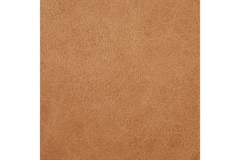 Seng med lamelramme Limanton - Brun, lyst træ, sort/Kunstlæder, Brun, lyst træ, sort/kunstlæder, 140x200 cm - Møbler - Senge - Sengeramme & sengestel