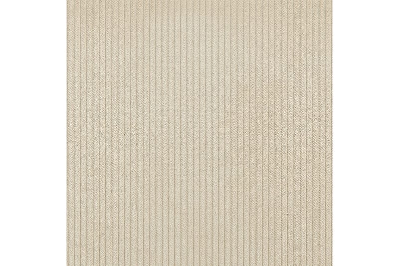 Seng med lamelramme Linards - Beige/Fløjl, Beige/fløjl, 160x200 cm - Møbler - Senge - Sengeramme & sengestel