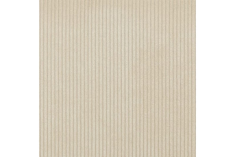 Seng med lamelramme Linards - Beige/Fløjl, Beige/fløjl, 160x200 cm - Møbler - Senge - Sengeramme & sengestel