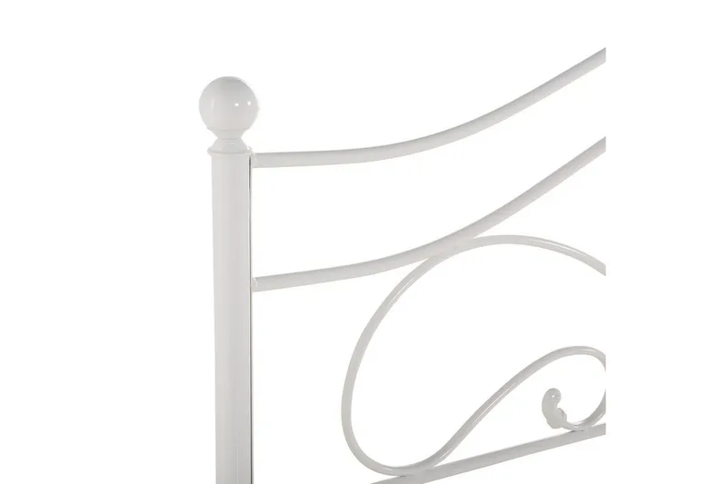 Seng med lamelramme Lyra - Hvid - Møbler - Senge - Sengeramme & sengestel