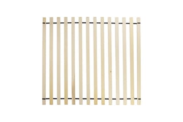 Seng med lamelramme Margut - Beige/Bouclé, Beige/bouclé, 160x200 cm - Møbler - Senge - Sengeramme & sengestel