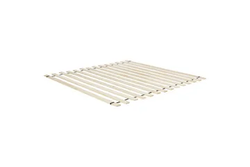 Seng med lamelramme Margut - Beige/Bouclé, Beige/bouclé, 180x200 cm - Møbler - Senge - Sengeramme & sengestel