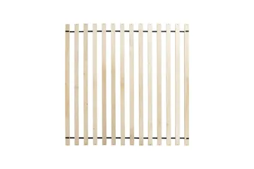 Seng med lamelramme Margut - Beige/Bouclé, Beige/bouclé, 180x200 cm - Møbler - Senge - Sengeramme & sengestel