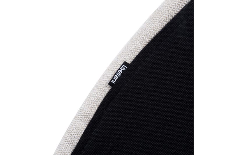 Seng med lamelramme Margut - Beige/Polyester, Beige/polyester, 160x200 cm - Møbler - Senge - Sengeramme & sengestel