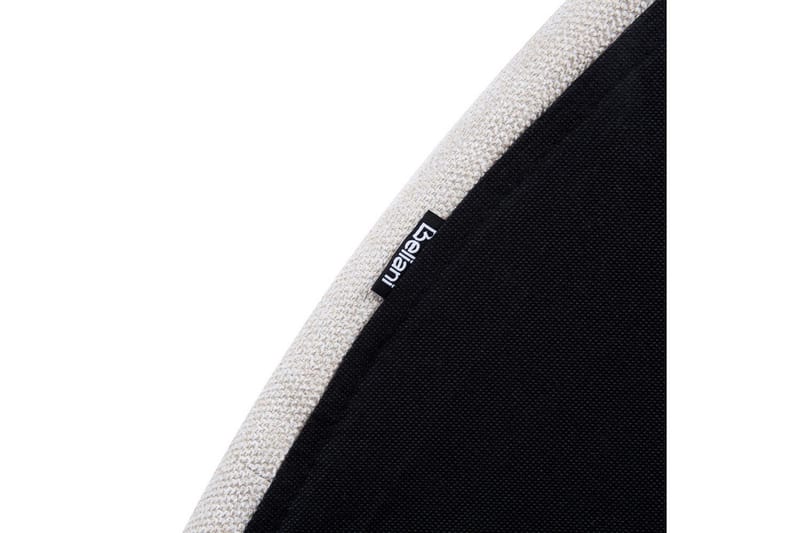 Seng med lamelramme Margut - Beige/Polyester, Beige/polyester, 160x200 cm - Møbler - Senge - Sengeramme & sengestel