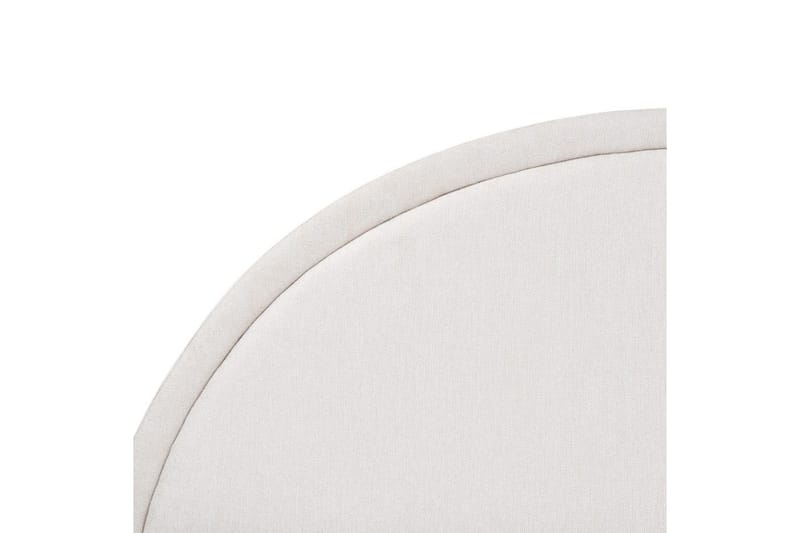 Seng med lamelramme Margut - Beige/Polyester, Beige/polyester, 180x200 cm - Møbler - Senge - Sengeramme & sengestel