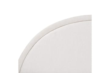 Seng med lamelramme Margut - Beige/Polyester, Beige/polyester, 180x200 cm - Møbler - Senge - Sengeramme & sengestel