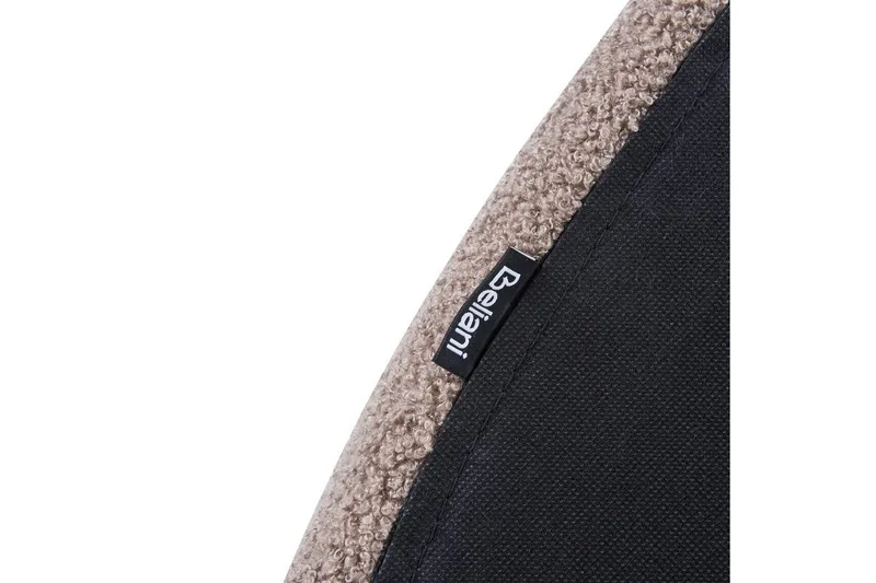 Seng med lamelramme Margut - Taupe/Bouclé, 160x200 cm - Møbler - Senge - Sengeramme & sengestel