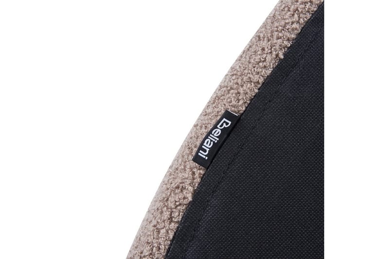 Seng med lamelramme Margut - Taupe/Bouclé, 160x200 cm - Møbler - Senge - Sengeramme & sengestel