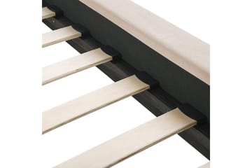 Seng med lamelramme Marville - Beige, 140x200 cm - Møbler - Senge - Sengeramme & sengestel
