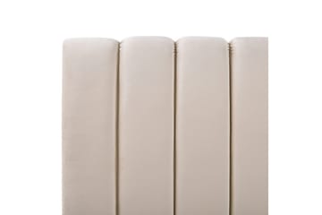 Seng med lamelramme Marville - Beige, guld, 160x200 cm - Møbler - Senge - Sengeramme & sengestel