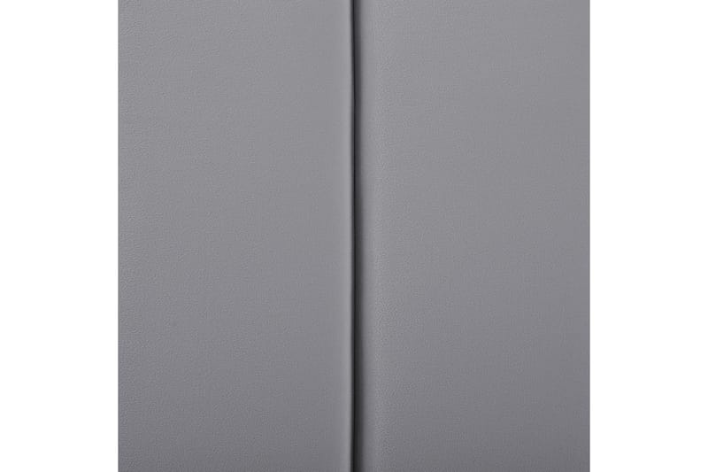 Seng med lamelramme Marville - Grå, guld, 140x200 cm - Møbler - Senge - Sengeramme & sengestel
