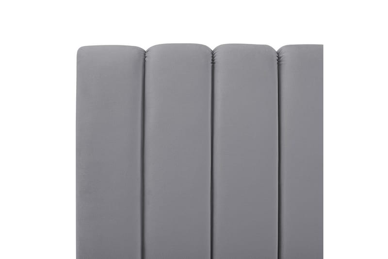 Seng med lamelramme Marville - Grå, guld, 140x200 cm - Møbler - Senge - Sengeramme & sengestel