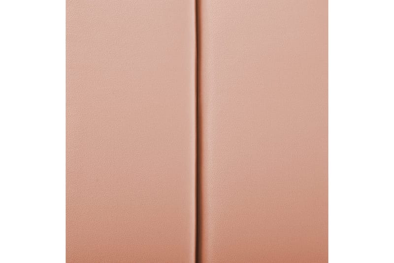 Seng med lamelramme Marville - Rosa, Guld, Rosa, guld, 140x200 cm - Møbler - Senge - Sengeramme & sengestel