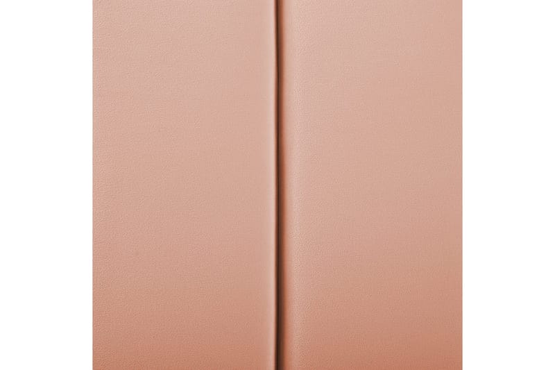 Seng med lamelramme Marville - Rosa, Guld, Rosa, guld, 140x200 cm - Møbler - Senge - Sengeramme & sengestel