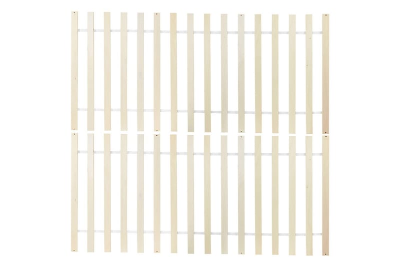 Seng med lamelramme Mayenne - Grå, 140x200 cm - Møbler - Senge - Sengeramme & sengestel