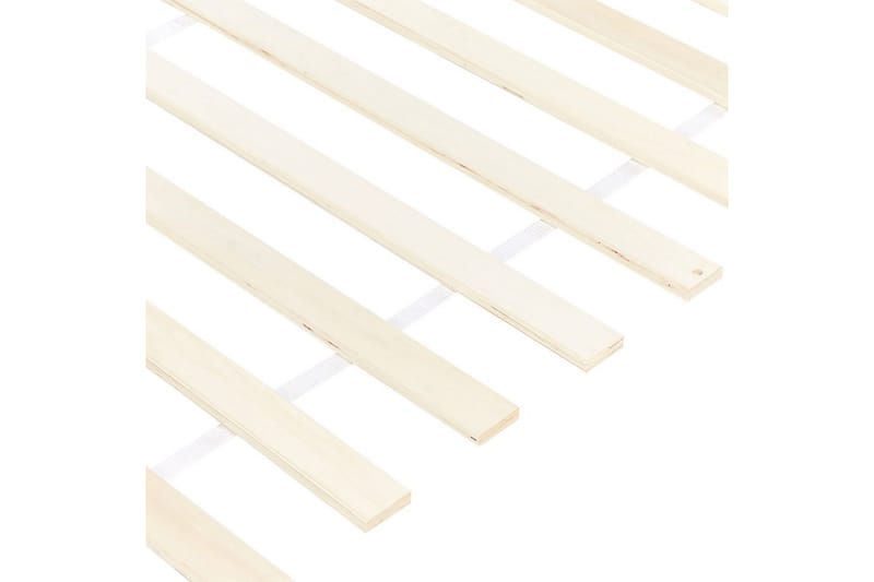 Seng med lamelramme Mayenne - Grå, 160x200 cm - Møbler - Senge - Sengeramme & sengestel