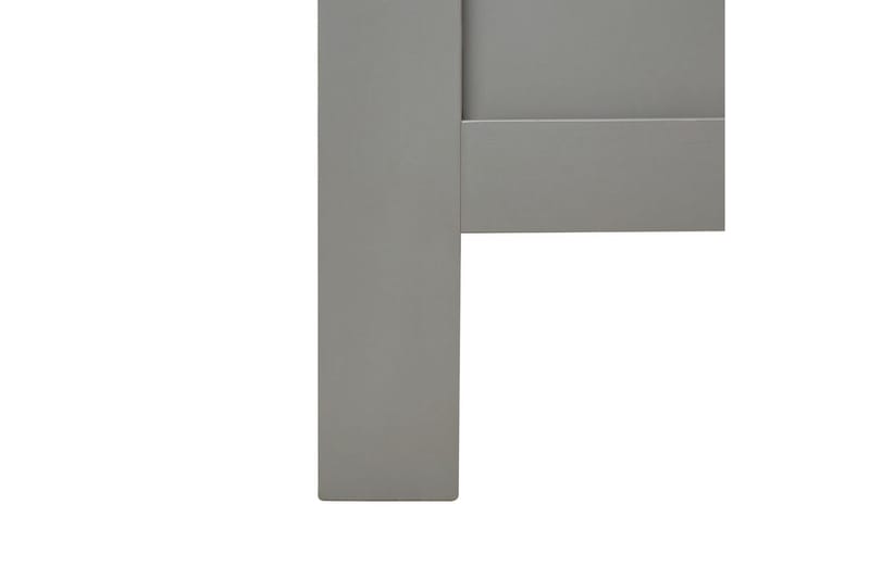 Seng med lamelramme Mayenne - Grå, 160x200 cm - Møbler - Senge - Sengeramme & sengestel