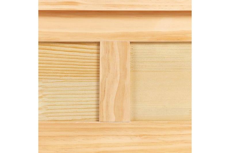 Seng med lamelramme Mayenne - Lyst træ, 140x200 cm - Møbler - Senge - Sengeramme & sengestel