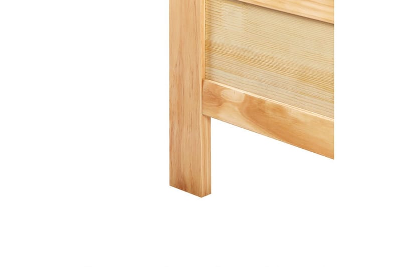 Seng med lamelramme Mayenne - Lyst træ, 180x200 cm - Møbler - Senge - Sengeramme & sengestel