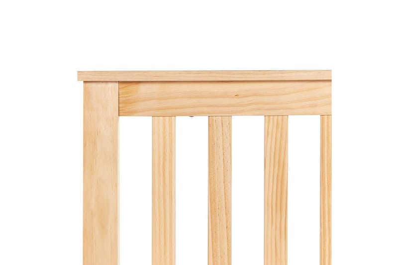 Seng med lamelramme Mayenne - Lyst træ, 180x200 cm - Møbler - Senge - Sengeramme & sengestel