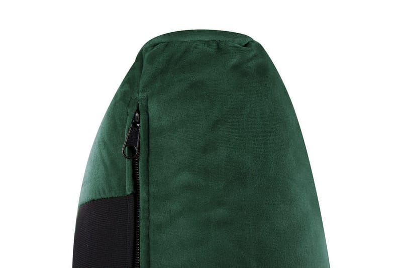 Seng med lamelramme Melle - Grøn, Sort/Velour, Grøn, sort/fløjl, Grøn, sort/Fløjl, Grøn, Sort/Fløjl, 160x200 cm - Møbler - Senge - Sengeramme & sengestel