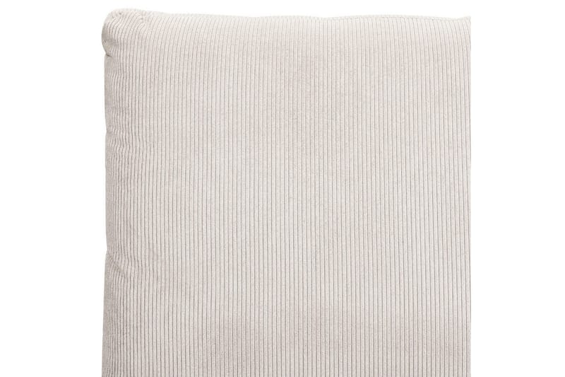 Seng med lamelramme Melle - Lysebeige/Fløjl, Lys beige/Fløjl, 160x200 cm - Møbler - Senge - Sengeramme & sengestel