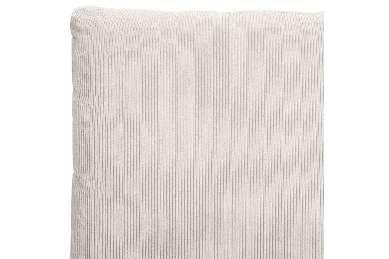 Seng med lamelramme Melle - Lysebeige/Fløjl, Lys beige/Fløjl, 160x200 cm - Møbler - Senge - Sengeramme & sengestel