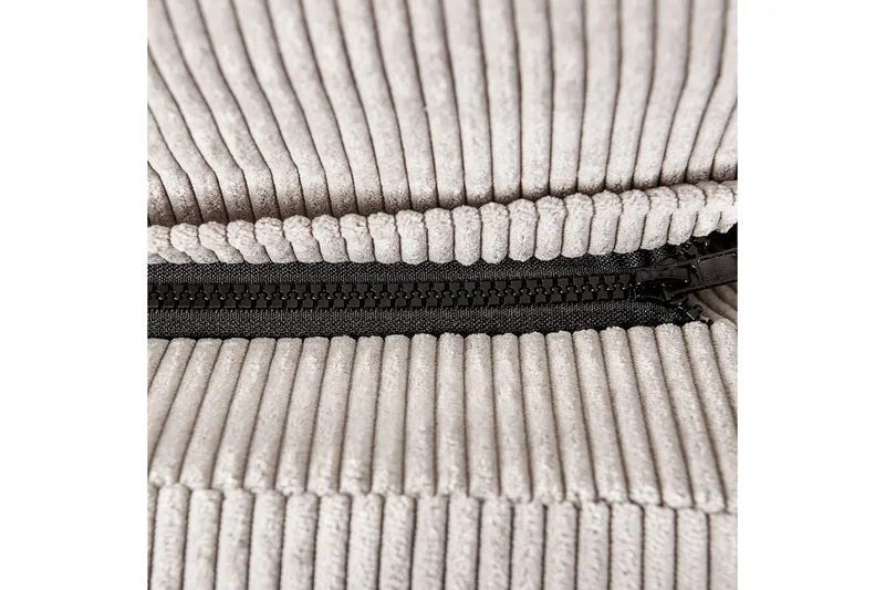 Seng med lamelramme Melle - Lysebeige/Fløjl, Lys beige/Fløjl, 180x200 cm - Møbler - Senge - Sengeramme & sengestel